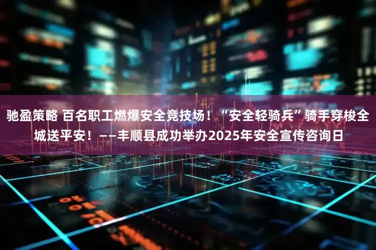驰盈策略 百名职工燃爆安全竞技场！“安全轻骑兵”骑手穿梭全城送平安！——丰顺县成功举办2025年安全宣传咨询日