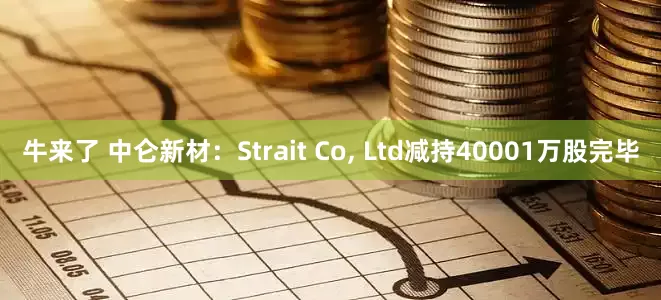 牛来了 中仑新材：Strait Co, Ltd减持40001万股完毕